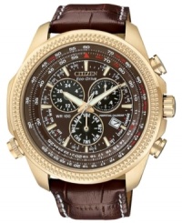 A technological marvel, both stylish and precise, by Citizen. This Eco-Drive watch never needs a battery, harnessing the power of both natural and artificial light. A technological marvel, both stylish and precise, by Citizen. This Eco-Drive watch never needs a battery, harnessing the power of both natural and artificial light.