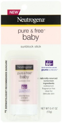 Neutrogena Baby Sunblock Stick SPF 60+, 0.47 Ounce Neutrogena Baby Sunblock Stick SPF 60+, 0.47 Ounce