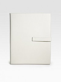 Secure your investment in style with this saffiano leather case with etched logo detail.Flap closureFits all Ipad models8¼W x 10¼HMade in Italy DUE TO HIGH DEMAND, A CUSTOMER MAY ORDER NO MORE THAN 3 UNITS OF THIS ITEM EVERY THIRTY DAYS. Secure your investment in style with this saffiano leather case with etched logo detail.Flap closureFits all Ipad models8¼W x 10¼HMade in Italy DUE TO HIGH DEMAND, A CUSTOMER MAY ORDER NO MORE THAN 3 UNITS OF THIS ITEM EVERY THIRTY DAYS.