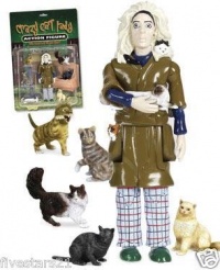 Accoutrements Crazy Cat Lady Action Figure Accoutrements Crazy Cat Lady Action Figure