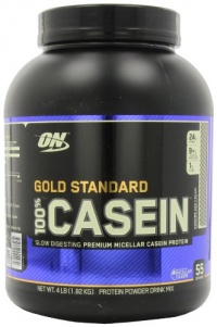 Optimum Nutrition 100% Casein Protein, Cookies and Cream, 4 Pound