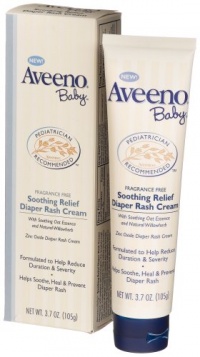 Aveeno Baby Diaper Rash Cream, Fragrance Free, 3.7-Ounce Tubes (Pack of 3) Aveeno Baby Diaper Rash Cream, Fragrance Free, 3.7-Ounce Tubes (Pack of 3)