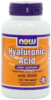 NOW Foods Hyaluronic Acid and MSM, 120-Vcaps NOW Foods Hyaluronic Acid and MSM, 120-Vcaps