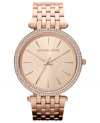 An elegant addition to your collection: a glistening Darci watch from Michael Kors. An elegant addition to your collection: a glistening Darci watch from Michael Kors.