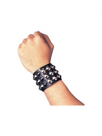 Studded Wristband Triple Halloween Accessory Studded Wristband Triple Halloween Accessory