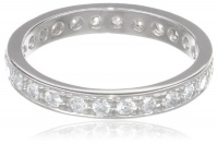 Sterling Silver Cubic Zirconia Eternity Ring Sterling Silver Cubic Zirconia Eternity Ring