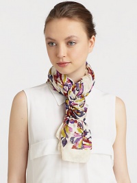 A bright abstract print that is the perfect pop of color. ModalAbout 47 X 66Dry cleanImported A bright abstract print that is the perfect pop of color. ModalAbout 47 X 66Dry cleanImported