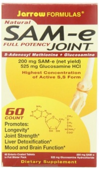 Jarrow Formulas Sam-e Joint 200mg, 60 Tablets Jarrow Formulas Sam-e Joint 200mg, 60 Tablets