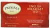 Twinings English Breakfast Black Tea, 25-Count (Pack of 6)
