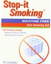 Natrabio Stop-It Smoking Anti-Craving Lozenges, 36 Homeopathic Lozenges