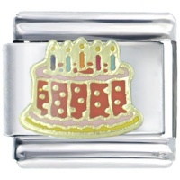 Pugster Birthday Cake Bithday Charms Italian Pugster Birthday Cake Bithday Charms Italian