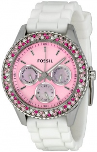 Fossil Women's ES2895 Stella Pink Dial Watch Fossil Women's ES2895 Stella Pink Dial Watch
