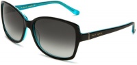 Kate Spade Women's Ailey Sunglasses,Black Turquoise Frame/Grey Gradient Lens,One size Kate Spade Women's Ailey Sunglasses,Black Turquoise Frame/Grey Gradient Lens,One size