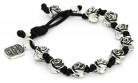 King Baby Roses Men's Knotted Cord Bracelet King Baby Roses Men's Knotted Cord Bracelet
