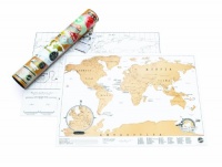 Luckies of London Scratch Map Travel Edition Luckies of London Scratch Map Travel Edition