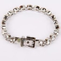Michael Kors MKJ1121 Women's Belt Silver Tone Stainless Steel and Clear Crystals Tennis Bracelet Jewelry Michael Kors MKJ1121 Women's Belt Silver Tone Stainless Steel and Clear Crystals Tennis Bracelet Jewelry