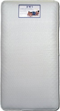 Colgate 2-N-1 Innerspring Crib Mattress, White Colgate 2-N-1 Innerspring Crib Mattress, White