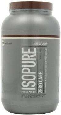 Nature's Best Isopure Zero Carb, Cookies & Cream, 3-Pound Tub Nature's Best Isopure Zero Carb, Cookies & Cream, 3-Pound Tub