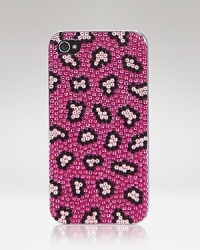Hang up? Not with this too-glam-for-words Jimmy Crystal iPhone cover, decked in glittering Swarovski crystals. Hang up? Not with this too-glam-for-words Jimmy Crystal iPhone cover, decked in glittering Swarovski crystals.
