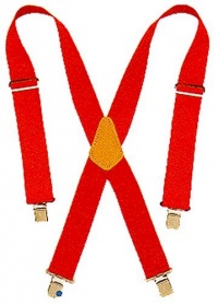 Custom LeatherCraft 110 RED Heavy Duty Work Suspenders Custom LeatherCraft 110 RED Heavy Duty Work Suspenders