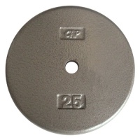 Cap Barbell Free Weights Standard 25-Pounds Plate (Gray) Cap Barbell Free Weights Standard 25-Pounds Plate (Gray)