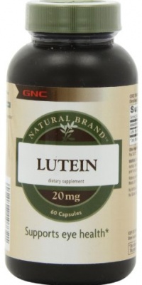 Gnc Natural Brand Lutein 20 Mg Capsules, 60 Count Gnc Natural Brand Lutein 20 Mg Capsules, 60 Count