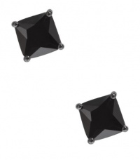 G by GUESS Black Stud Earrings, BLACK