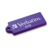 Verbatim TUFF 'N' TINY 8 GB USB 2.0 Flash Drive 96816 (Purple)