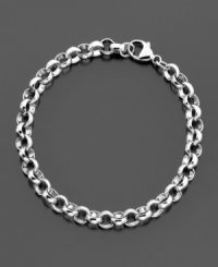 It's easy to see that you lead a charmed life-with Rembrandt Charms' sterling silver charm bracelet. It's easy to see that you lead a charmed life-with Rembrandt Charms' sterling silver charm bracelet.