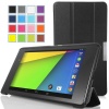 MoKo Google New Nexus 7 FHD 2nd Gen Case - Ultra Slim Lightweight Smart-shell Stand Case for Google Nexus 2 7.0 Inch 2013 Generation Android 4.3 Tablet, BLACK (With Smart Cover Auto Wake / Sleep Feature)
