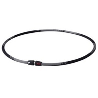 Phiten Titanium Necklace X30 Edge, Black , 18 Inch Phiten Titanium Necklace X30 Edge, Black , 18 Inch