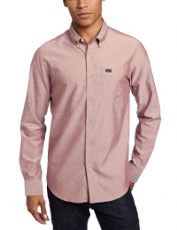 RVCA Men's That'll Do Oxford Long Sleeve Shirt