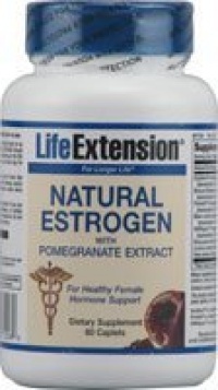 Life Extension Natural Estrogen Caplet, 60-Count