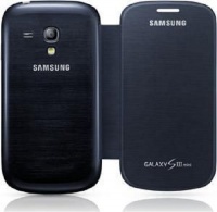 Samsung SM-EFC-1M7FBEGSTD Flip Cover for Samsung Galaxy S3 Mini - Retail Packaging - Blue Samsung SM-EFC-1M7FBEGSTD Flip Cover for Samsung Galaxy S3 Mini - Retail Packaging - Blue