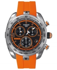 Sporty details create a modern look on this PRS330 watch from Tissot. Sporty details create a modern look on this PRS330 watch from Tissot.