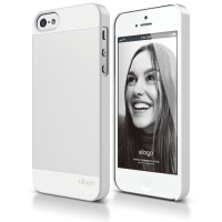 elago S5 Outfit Aluminum and Polycarbonate Dual Case for the iPhone 5 - eco friendly Retail Packaging - White elago S5 Outfit Aluminum and Polycarbonate Dual Case for the iPhone 5 - eco friendly Retail Packaging - White