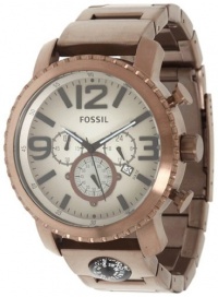 Fossil JR1302 Gage Plated Stainless Steel Brown Watch Fossil JR1302 Gage Plated Stainless Steel Brown Watch