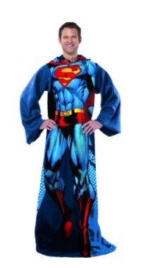 Superman Comfy Throw DC Comics Fleece Blanket Sleeves Superman Comfy Throw DC Comics Fleece Blanket Sleeves