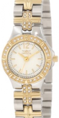 Invicta Women's 0127 Wildflower Collection Crystal Accented Stainless Steel Watch Invicta Women's 0127 Wildflower Collection Crystal Accented Stainless Steel Watch