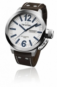 TW Steel Men's CE1006 CEO Brown Leather Strap Watch TW Steel Men's CE1006 CEO Brown Leather Strap Watch