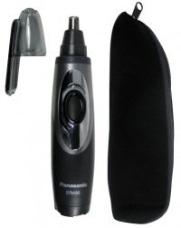 Panasonic ER430K Vacuum Nose/Facial Hair Trimmer, Black Panasonic ER430K Vacuum Nose/Facial Hair Trimmer, Black