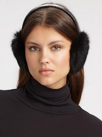 EXCLUSIVELY AT SAKS. Keep cozy and chic in this dyed rabbit style with a quilted band. Polyester bandImportedFur origin: China EXCLUSIVELY AT SAKS. Keep cozy and chic in this dyed rabbit style with a quilted band. Polyester bandImportedFur origin: China