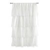 Tadpoles Multi-Layer Tulle Curtain Panel, White