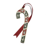 Wallace 2012 Gold Plated Candy Cane Ornament, 32nd Edition Wallace 2012 Gold Plated Candy Cane Ornament, 32nd Edition