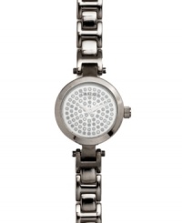 Up your subtle glam factor with this pave stone-embellished watch from Carolee. Up your subtle glam factor with this pave stone-embellished watch from Carolee.