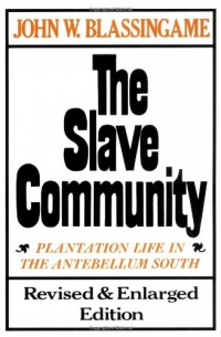 The Slave Community: Plantation Life in the Antebellum South The Slave Community: Plantation Life in the Antebellum South