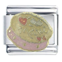 Pugster Mother Cake Italian Charms Bracelet Link Pugster Mother Cake Italian Charms Bracelet Link