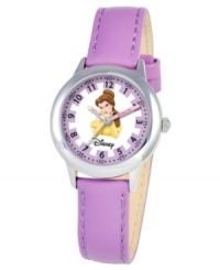 A real beauty for your little beasts. Help your kids stay on time with this fun Time Teacher watch from Disney. Featuring Belle from Beauty and the Beast, the hour and minute hands are clearly labeled for easy reading. A real beauty for your little beasts. Help your kids stay on time with this fun Time Teacher watch from Disney. Featuring Belle from Beauty and the Beast, the hour and minute hands are clearly labeled for easy reading.