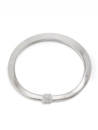 GUESS Women's Silver-Tone Collar Necklace, SILVER GUESS Women's Silver-Tone Collar Necklace, SILVER