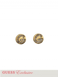 GUESS Gold-Tone Round Post Earrings, GOLD GUESS Gold-Tone Round Post Earrings, GOLD